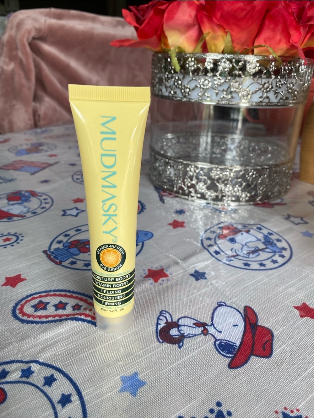 MUDMASKY Vitamin-Infused Eye Serum - Yellow